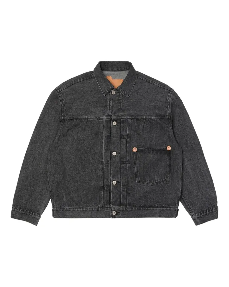 Woolrich Outdoor Label selvedge denim jacket - Grau Grau