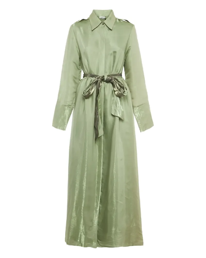 Baruni shirt-style dress - Grün Grün