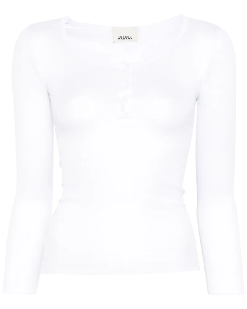 Isabel Marant Lamylic T-Shirt - Weiß Weiß