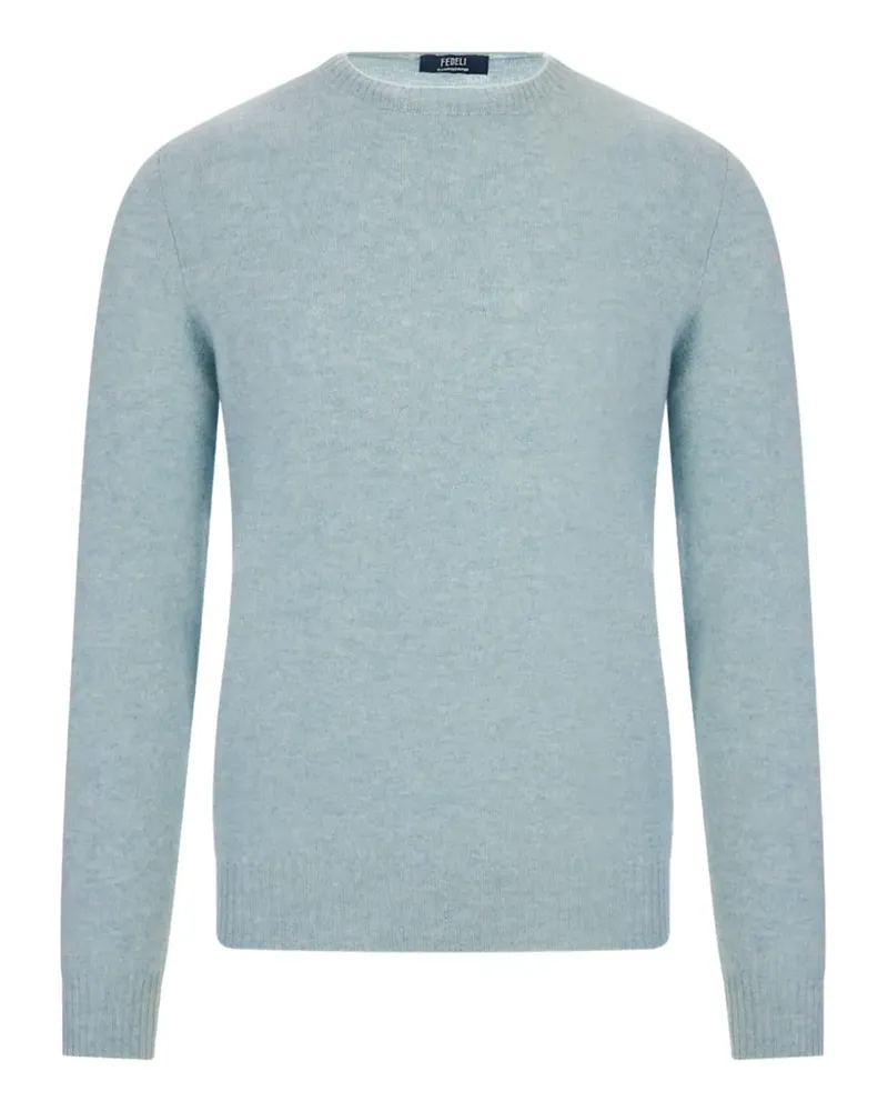 Fedeli crew-neck sweater - Blau Blau