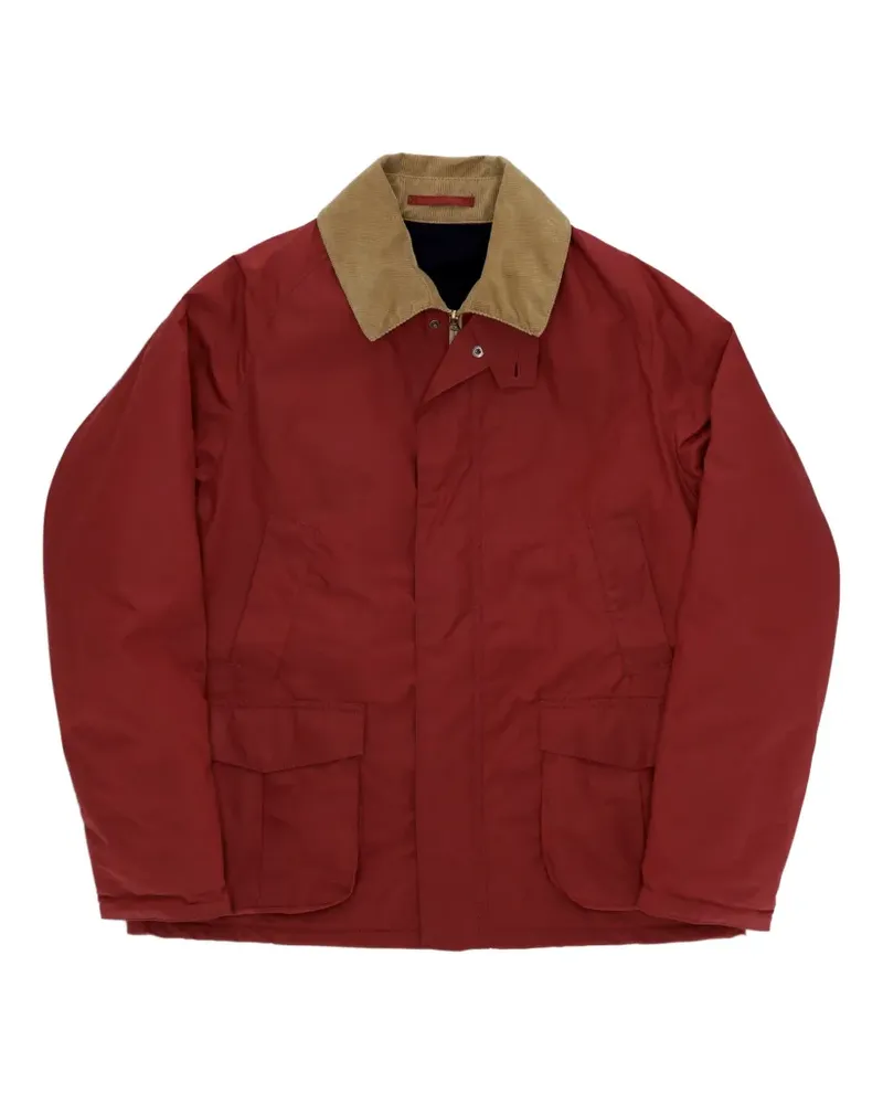 Fortela Bristol waxed-finish jacket - Rot Rot