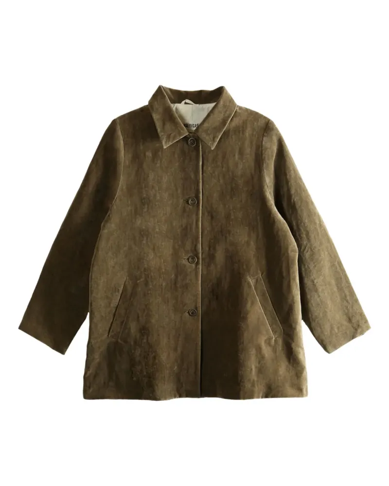 Casey Casey Soleil button-front collared jacket - Grün Grün
