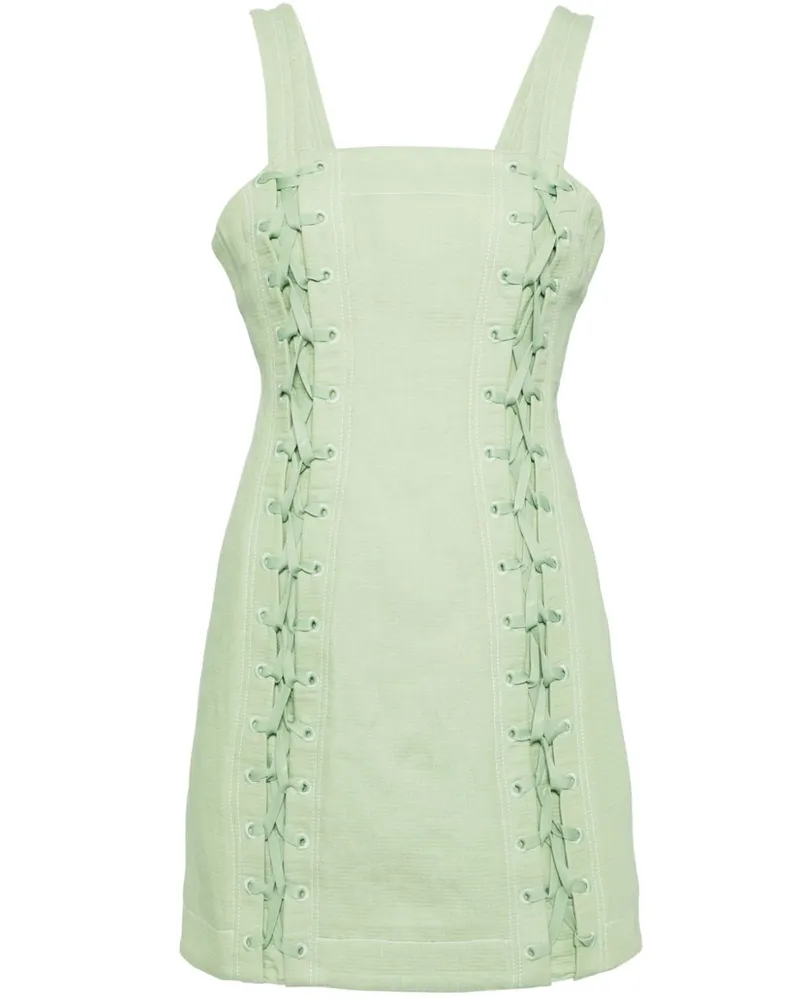 Acler Ferguson Minikleid - Grün Grün