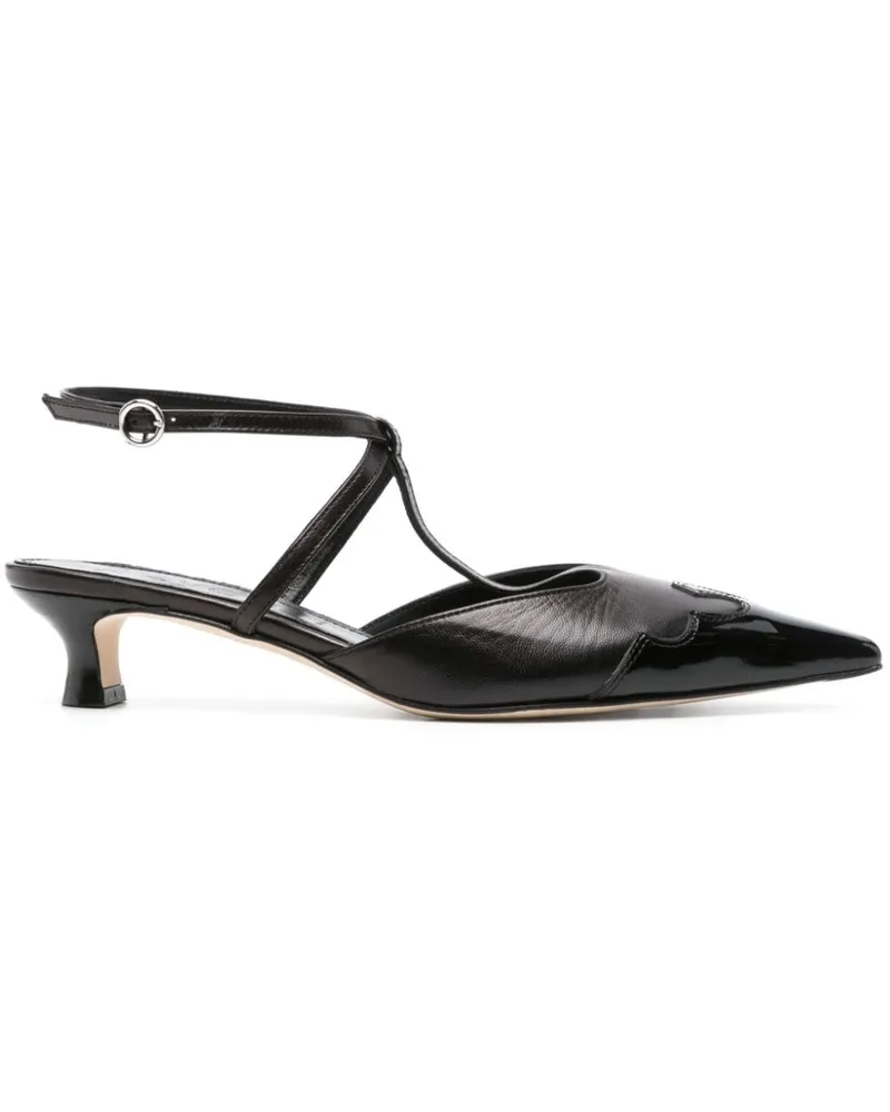 aeyde Saga Pumps, 35mm - Schwarz Schwarz