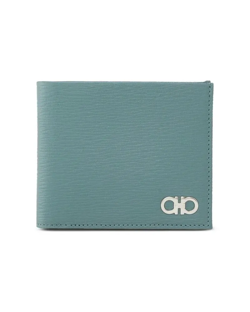 Ferragamo Portemonnaie mit Gancini-Detail - Grau Grau