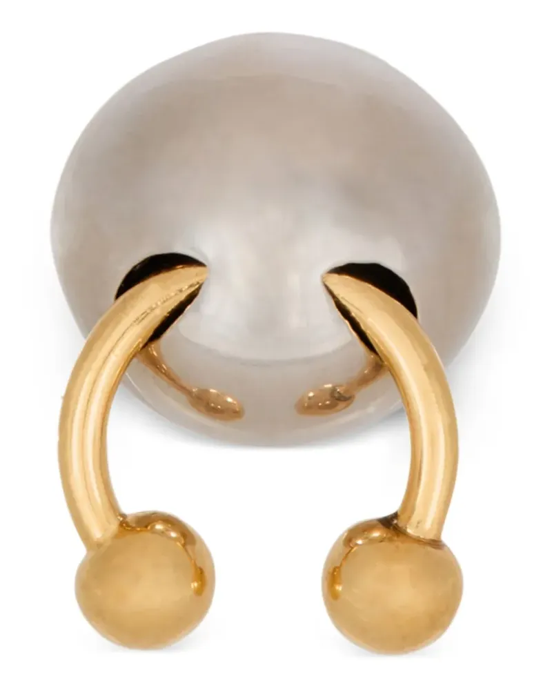 Balmain Kugelförmiger Piercing-Ring - Silber Silber