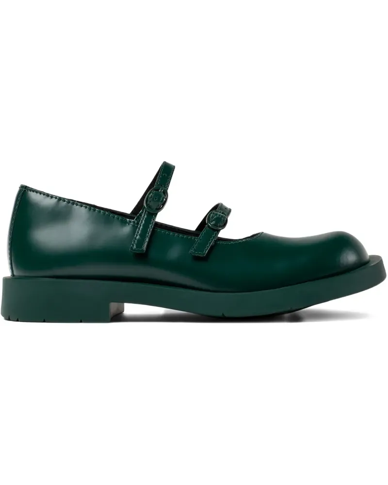 Camper Flache 1978 Pumps mit Doppelschnalle - Grün Grün