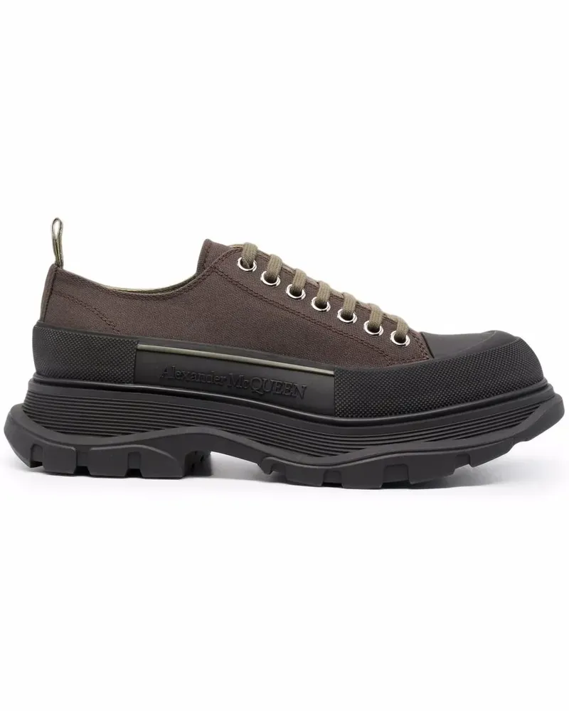 Alexander McQueen Tread Slick Sneakers - Grün Grün