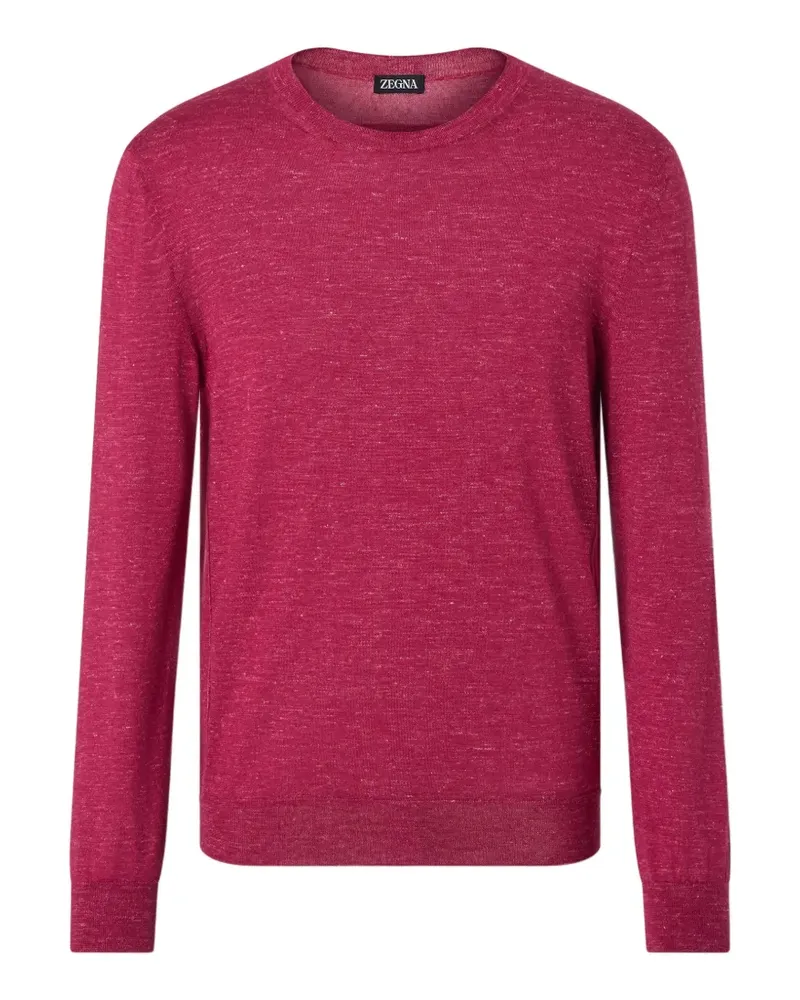 Ermenegildo Zegna Pullover mit Rundhalsausschnitt - Rot Rot