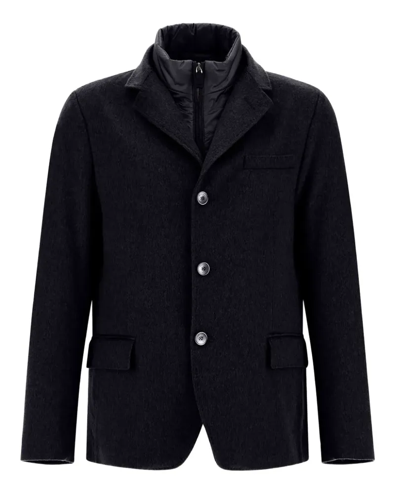 Herno detachable-collar jacket - Blau Blau