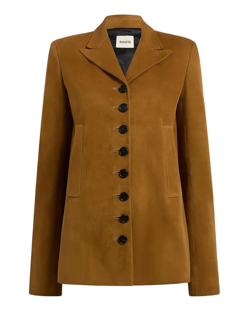 KHAITE Jacke aus Wildleder - Braun Braun