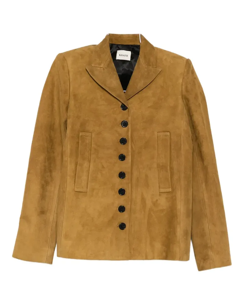 KHAITE Jacke aus Wildleder - Braun Braun