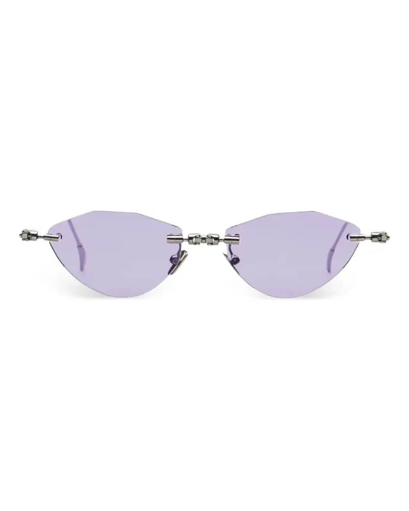 KUBORAUM geometric-frame sunglasses - Silber Silber