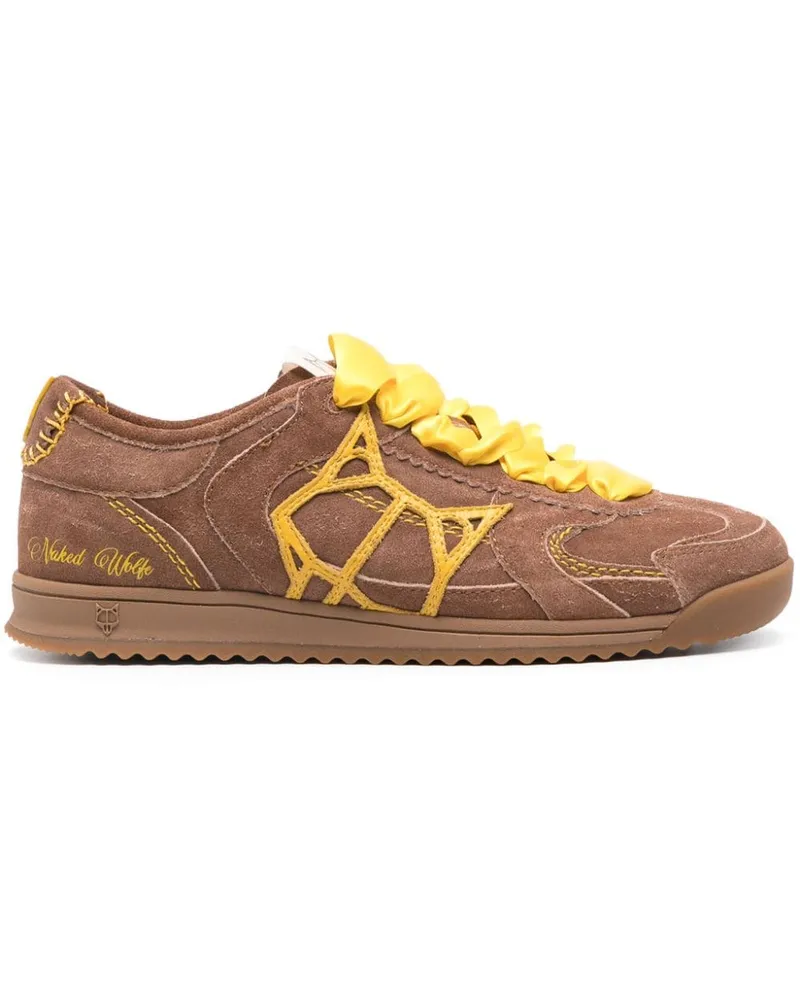 Naked Wolfe Exposure Sneakers aus Wildleder - Braun Braun