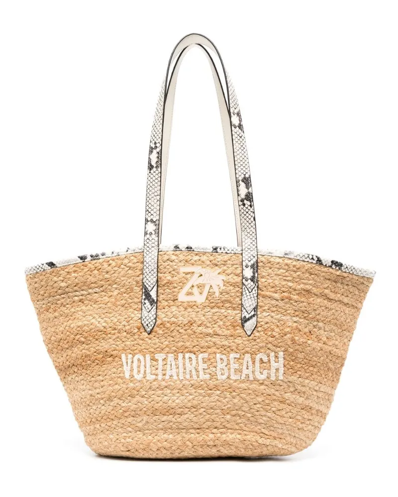 Zadig & Voltaire Le Beach Voltaire Strandtasche Nude