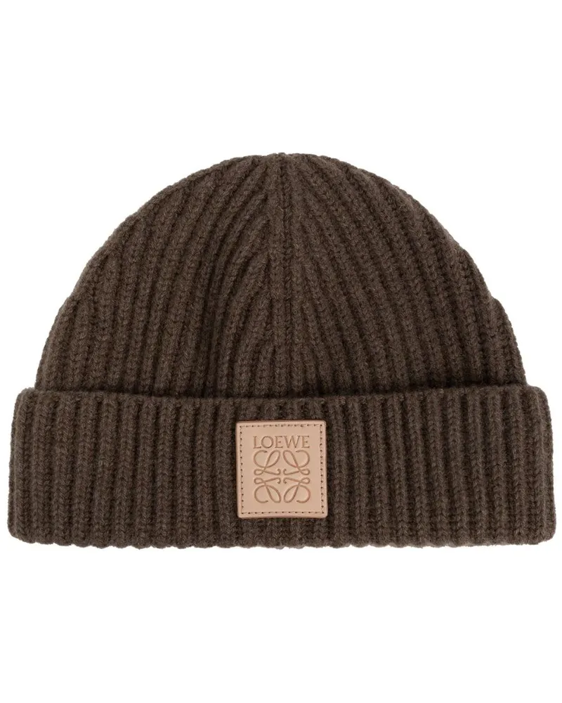 Loewe Beanie aus Kaschmir - Nude Nude