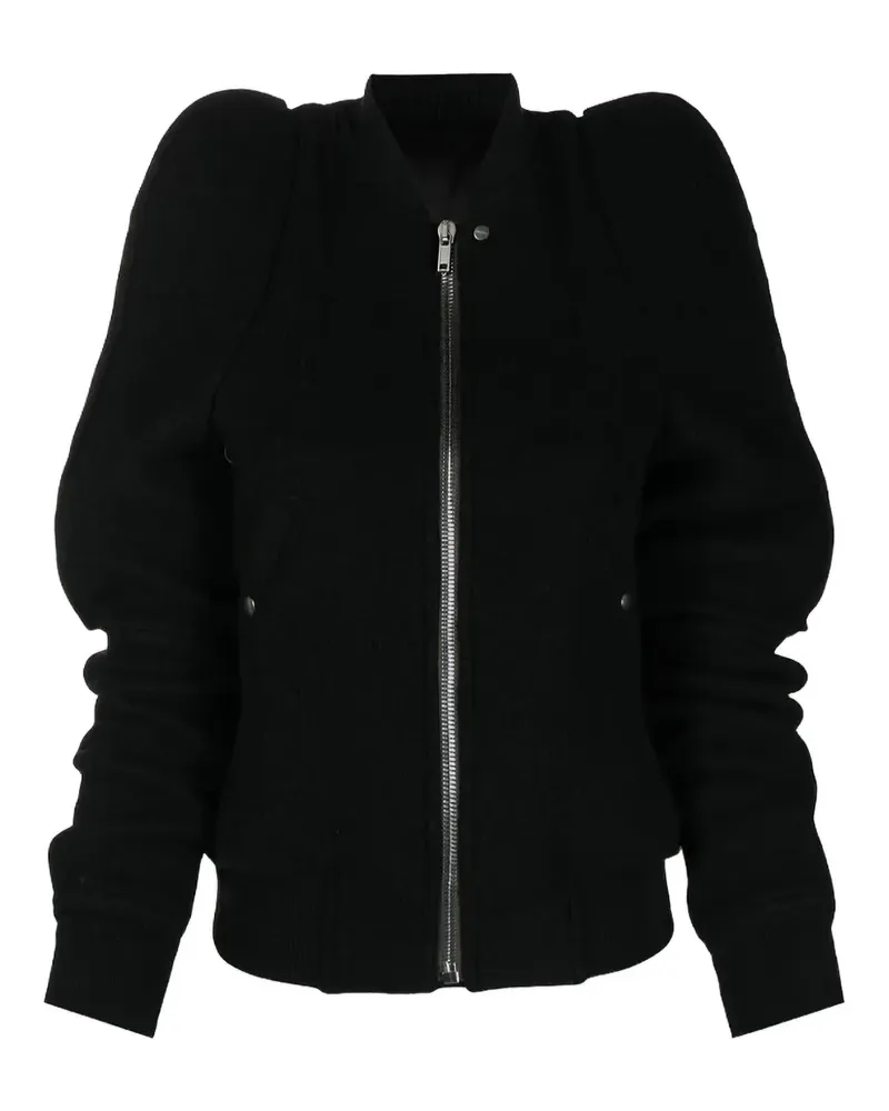 Rick Owens Bomberjacke mit Puffärmeln - Schwarz Schwarz