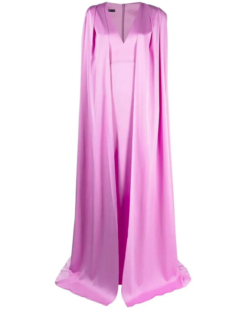 Alex Perry Abendkleid mit V-Ausschnitt - Violett Violett