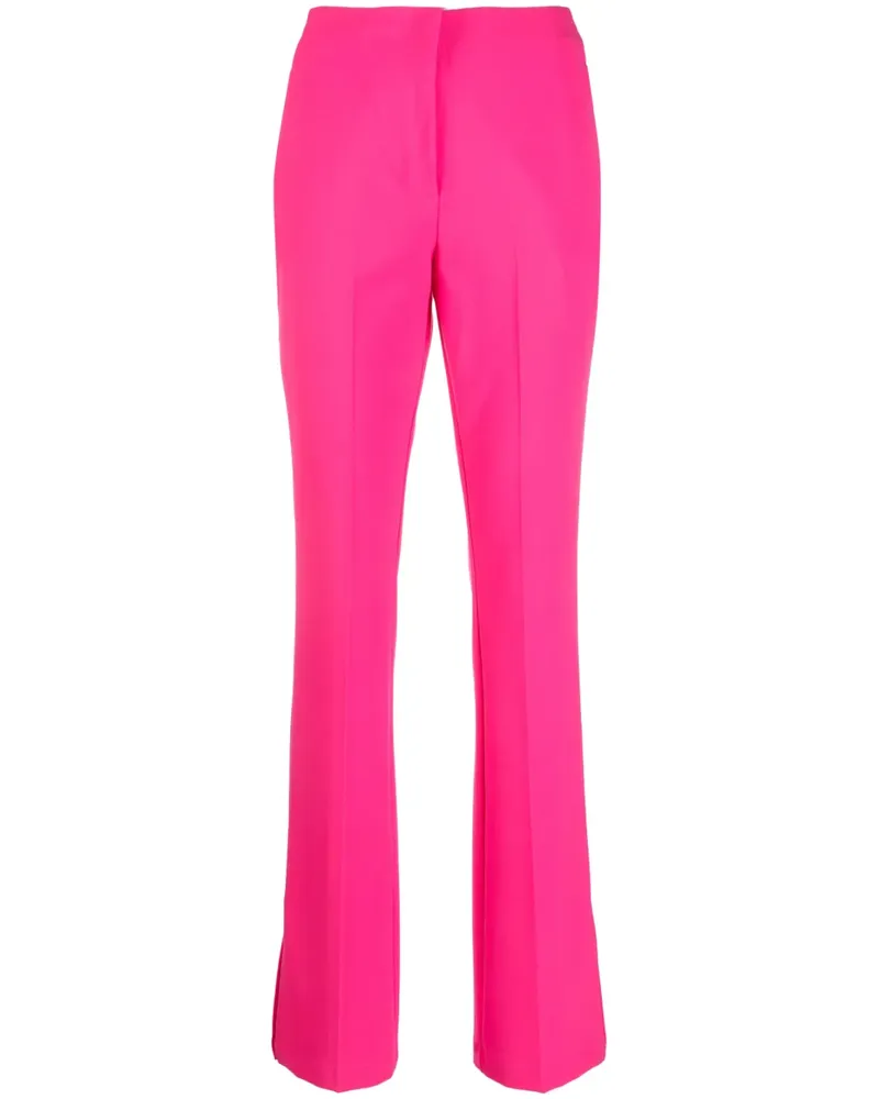 Semicouture Ausgestellte High-Waist-Hose - Rosa Rosa