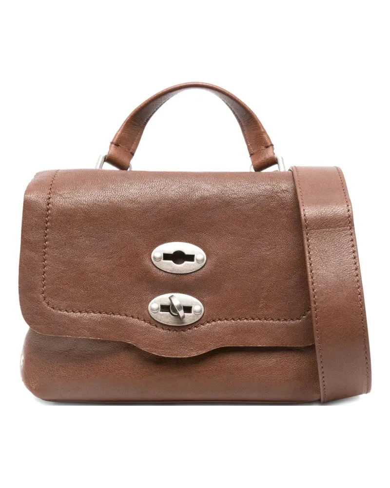 Zanellato Postina Handtasche - Braun Braun