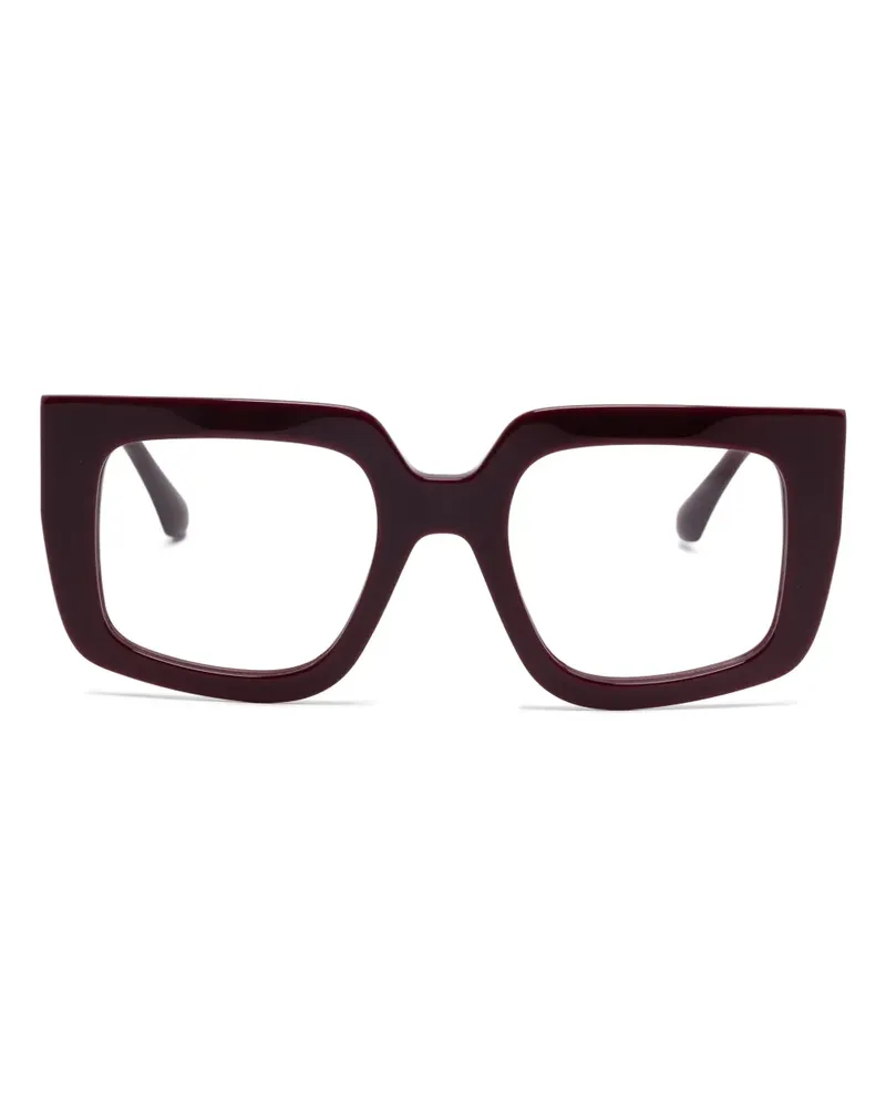 Etro Brille mit eckigem Gestell - Rot Rot