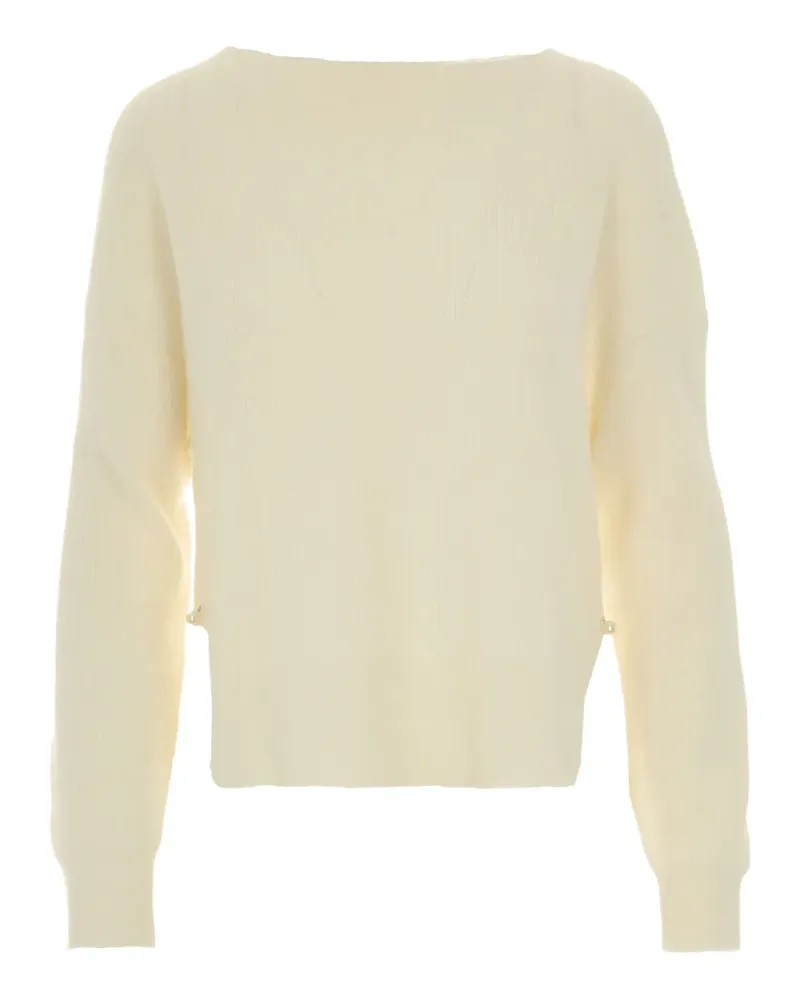 Liu Jo Gerippter Pullover - Nude Nude