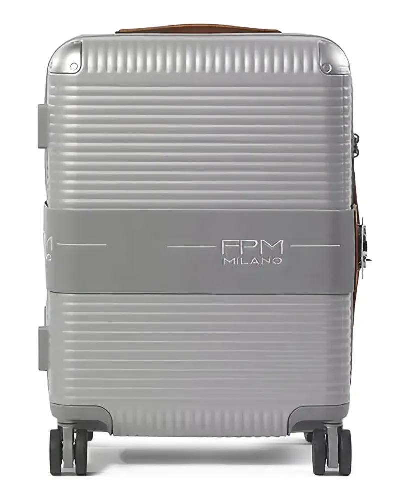 FPM 55M Bank Zip Deluxe Spinner Koffer - Silber Silber