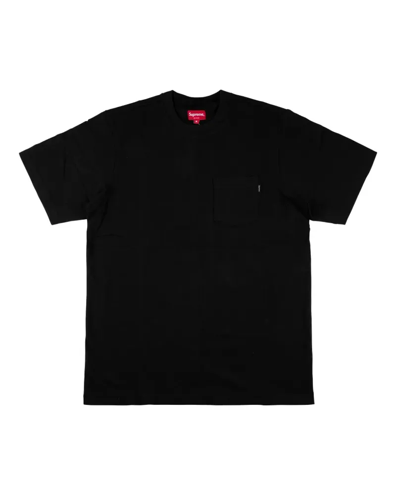 Supreme Being chest-pocket "Black" T-shirt - Schwarz Schwarz