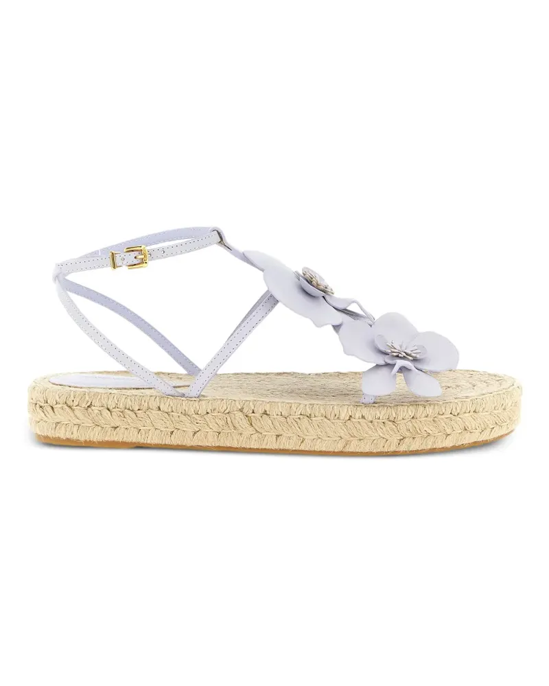 Zimmermann Orchid Espadrilles mit Blumendetail - Violett Violett