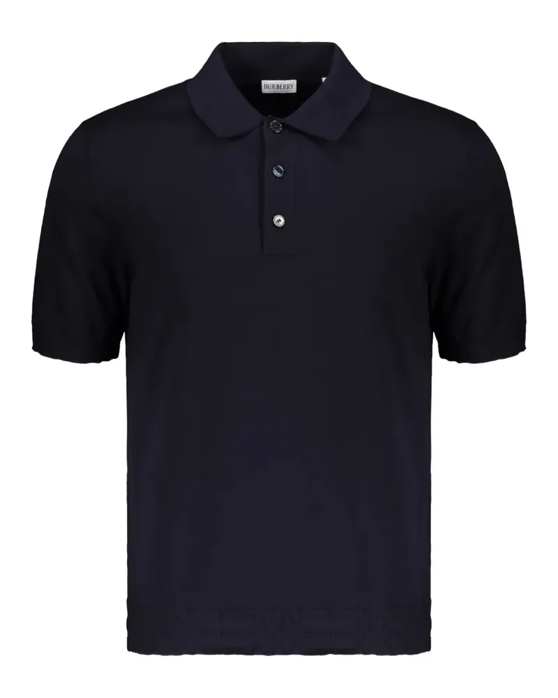 Burberry short-sleeve polo shirt - Blau Blau