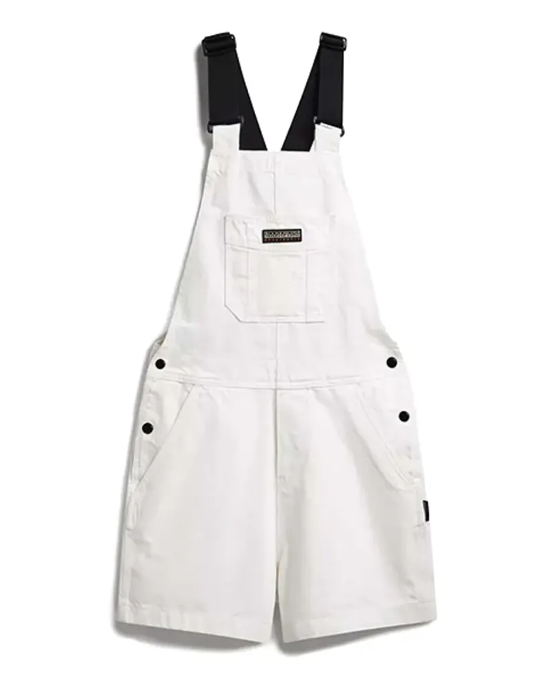 Napapijri cotton dungarees - Nude Nude