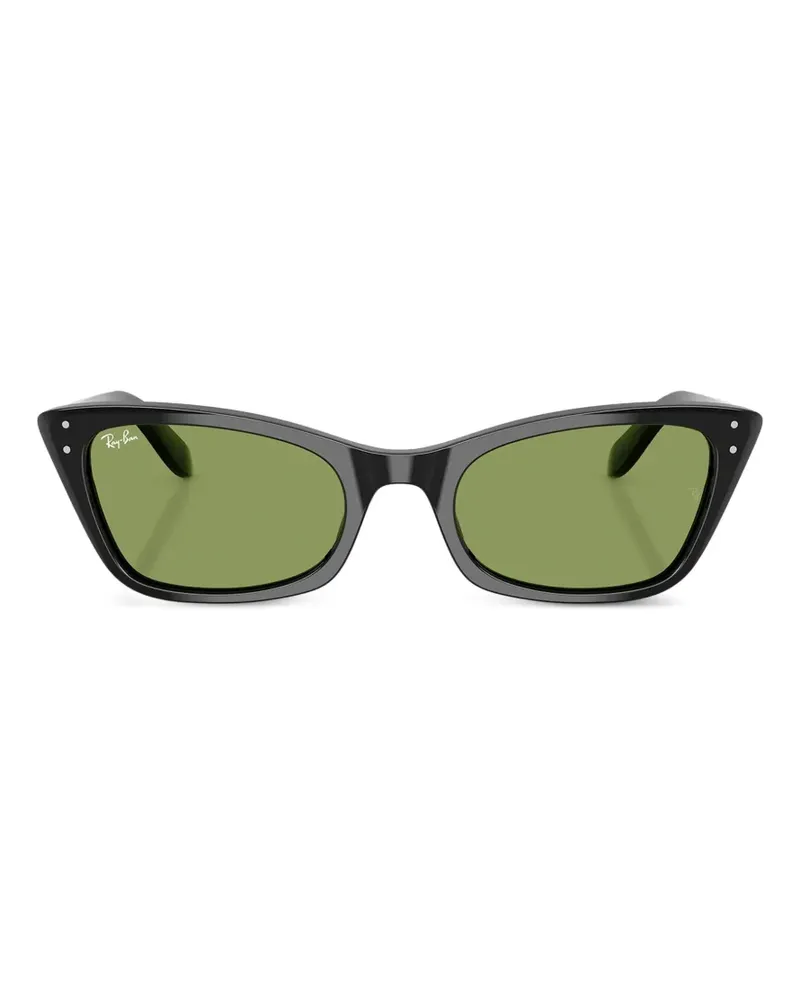Ray Ban Lady Burbank Cat-Eye-Sonnenbrille - Schwarz Schwarz
