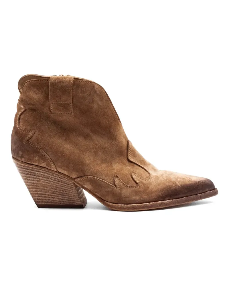 Elena Iachi stitched boots - Braun Braun