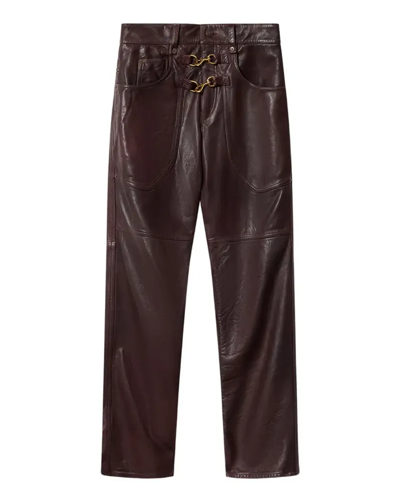 Isabel Marant Brinley Hose - Braun Braun