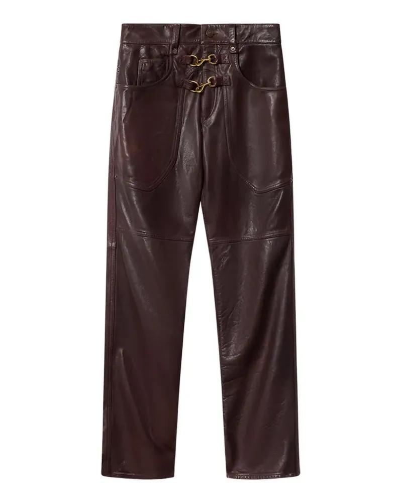 Isabel Marant Brinley Hose - Braun Braun