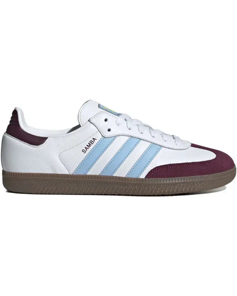 adidas Samba "Aston Villa" Sneakers - Weiß Weiß