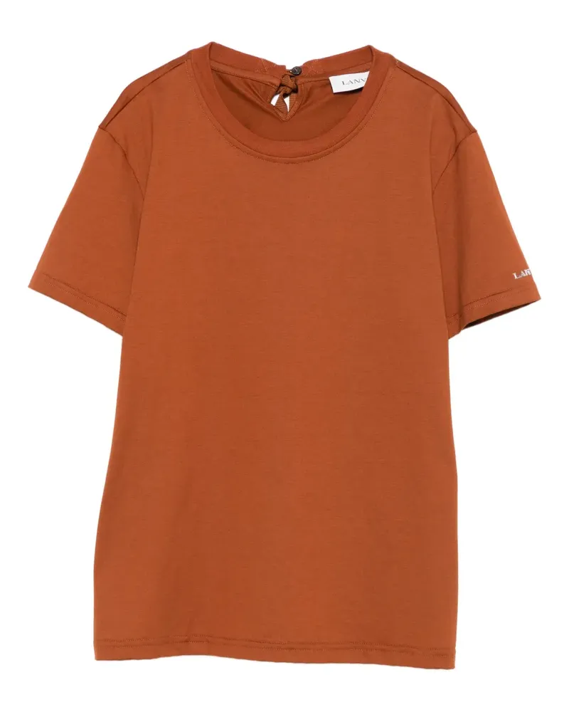 Lanvin Oberteil mit Schnürung - Orange Orange