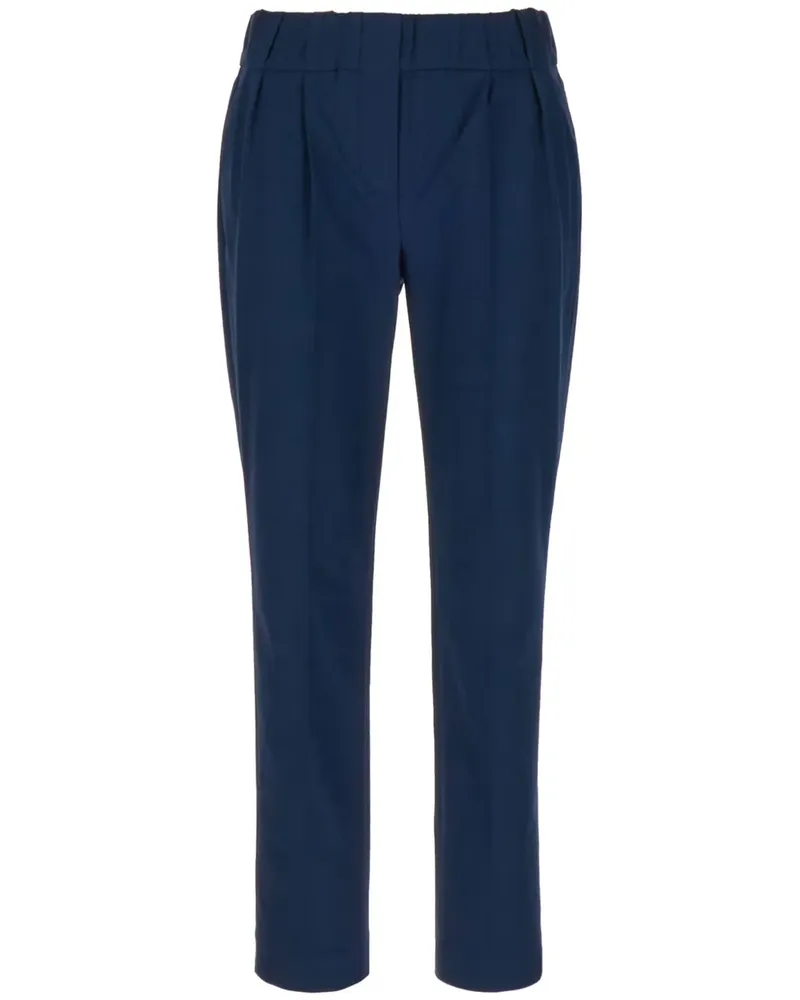 Brunello Cucinelli Hose mit Bundfalten - Blau Blau
