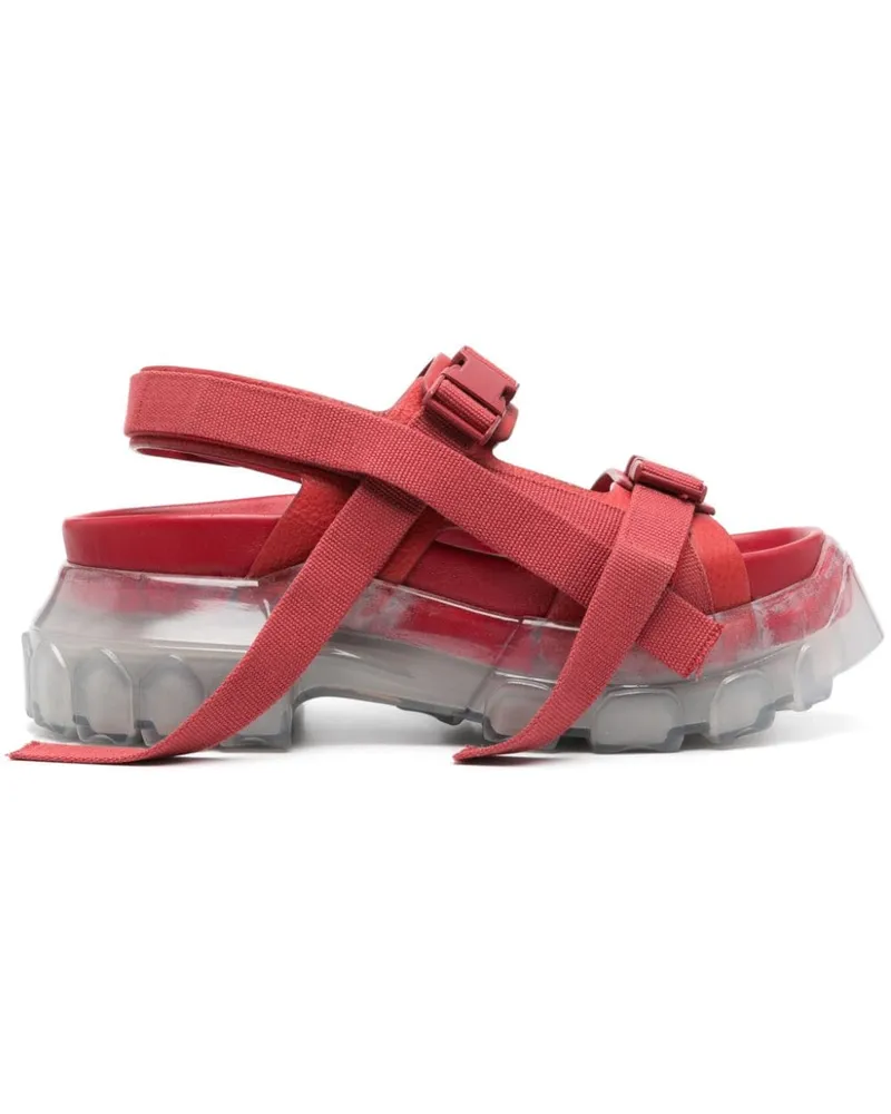 Rick Owens Chunky Tractor Sandalen - Rot Rot