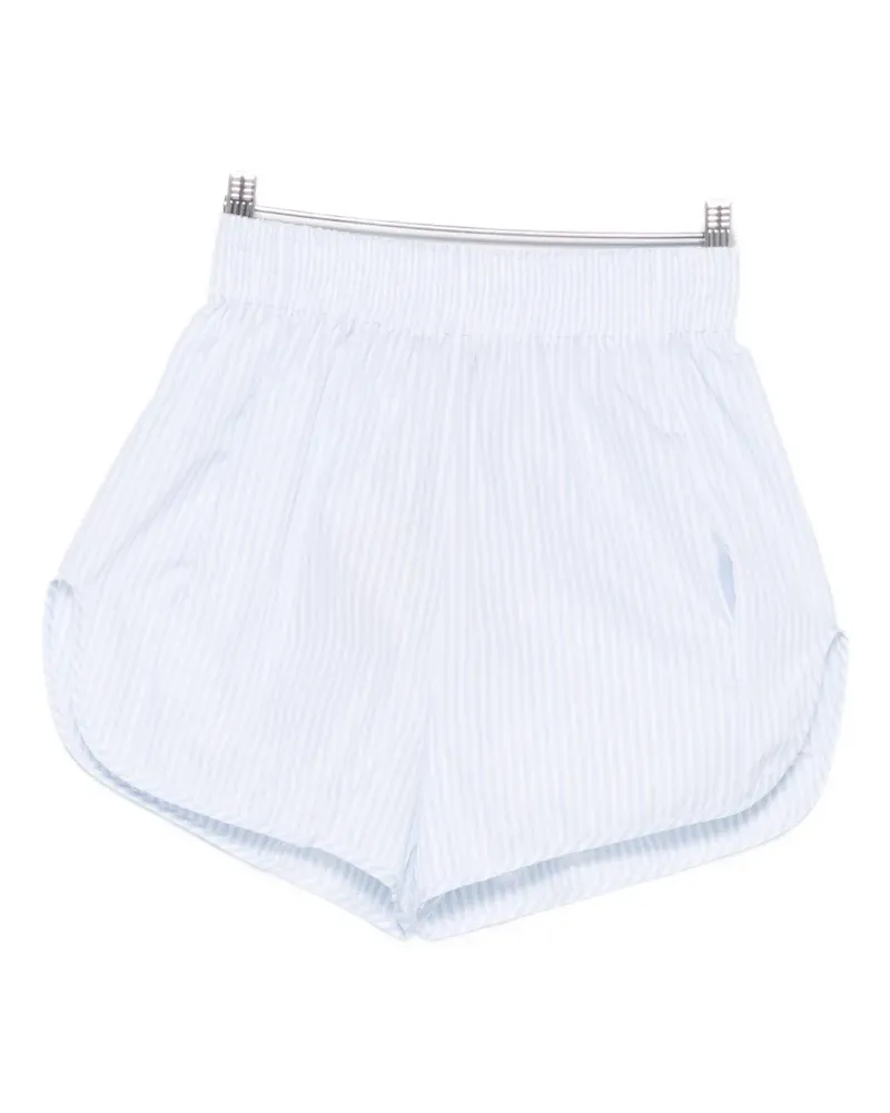 Ermanno Scervino striped-patten shorts - Weiß Weiß