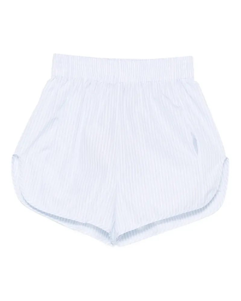 Ermanno Scervino striped-patten shorts - Weiß Weiß