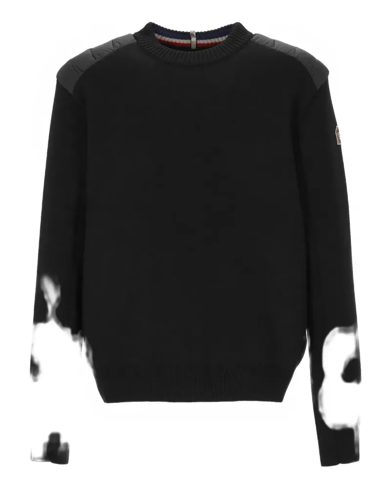 Moncler Pullover mit Logo - Schwarz Schwarz