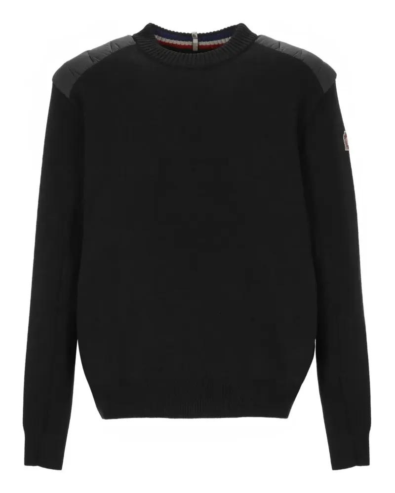 Moncler Pullover mit Logo - Schwarz Schwarz