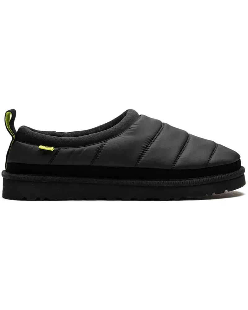 UGG Gefütterte Slipper mit Logo-Patch - Schwarz Schwarz