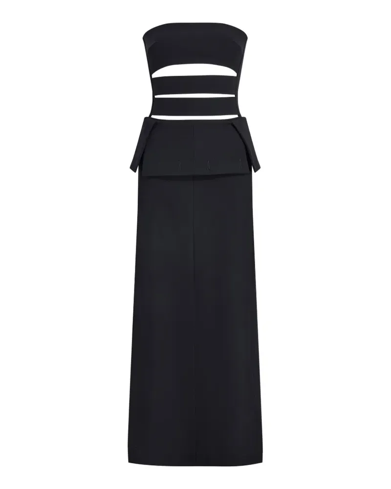 Proenza Schouler Kit Maxikleid - Schwarz Schwarz