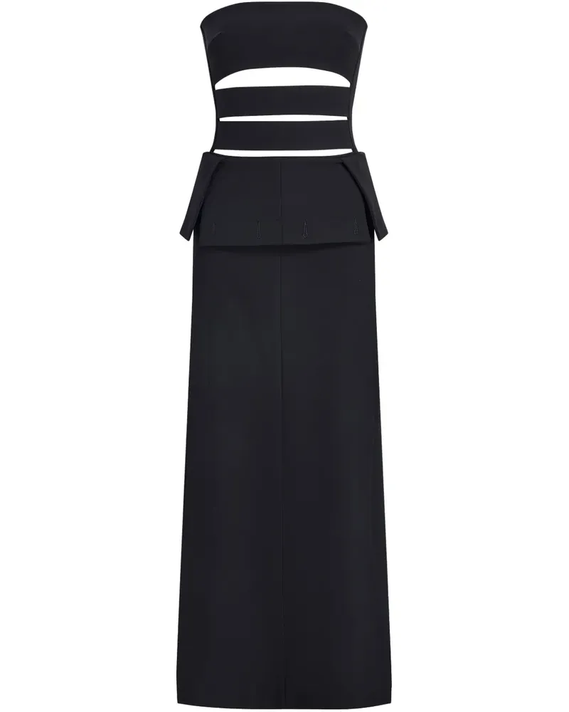 Proenza Schouler Kit Maxikleid - Schwarz Schwarz