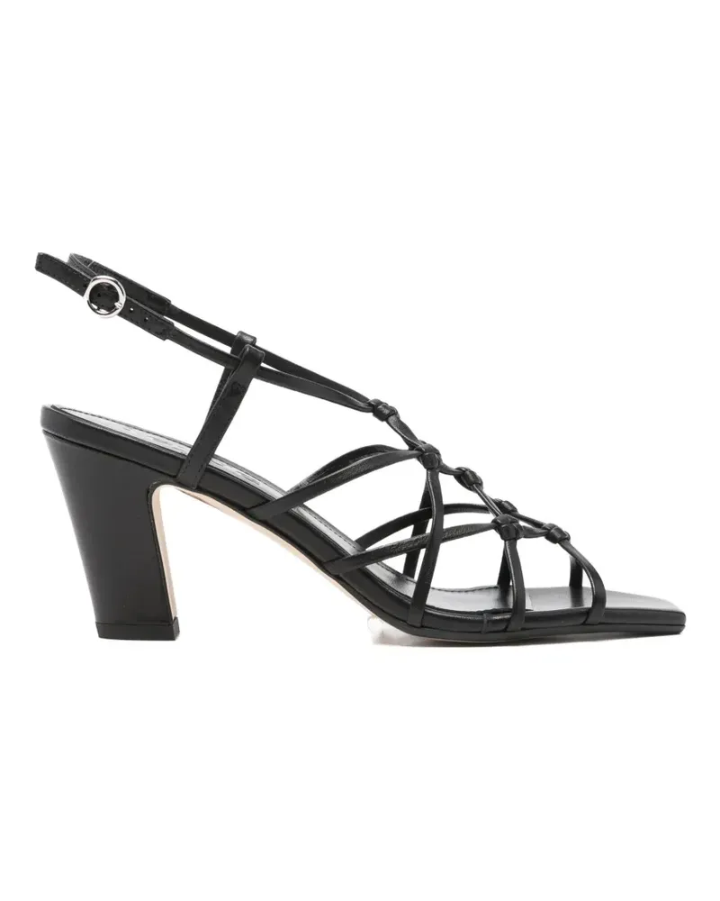 aeyde Acacia nappa leather heel sandals - Schwarz Schwarz