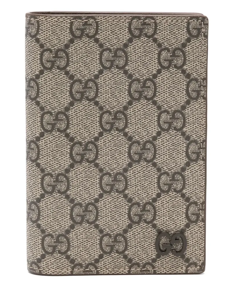 Gucci Pass-Etui mit GG - Grau Grau