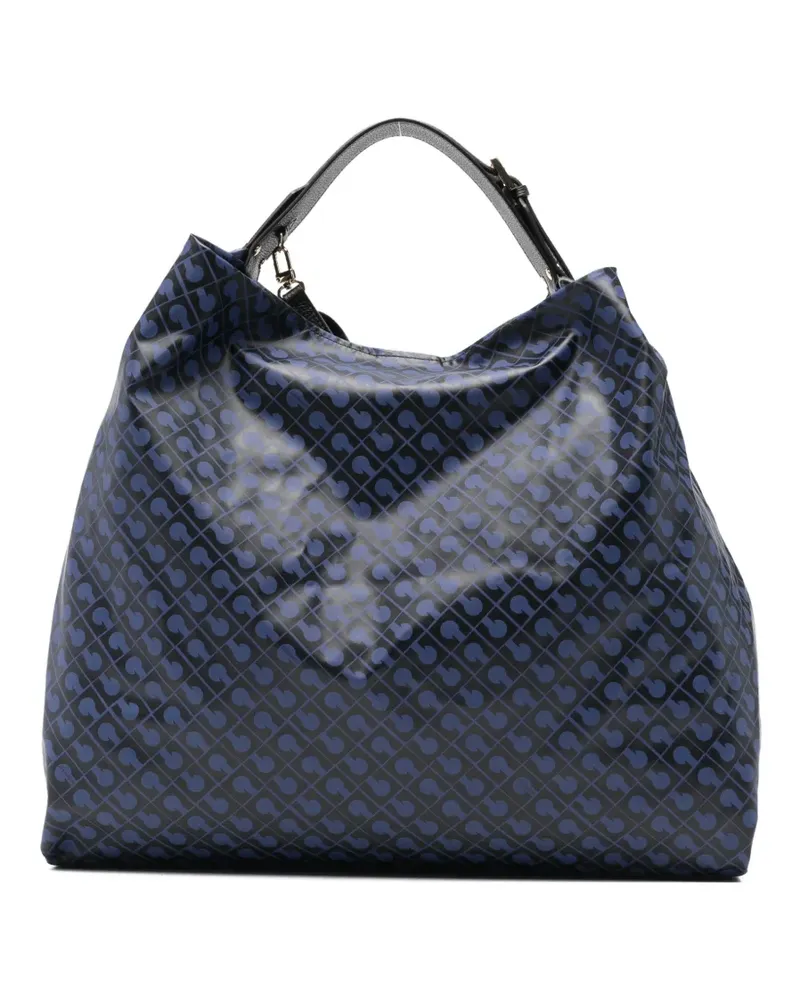 Gherardini Amazonnia in Odyssey patterned shoulder bag - Schwarz Schwarz