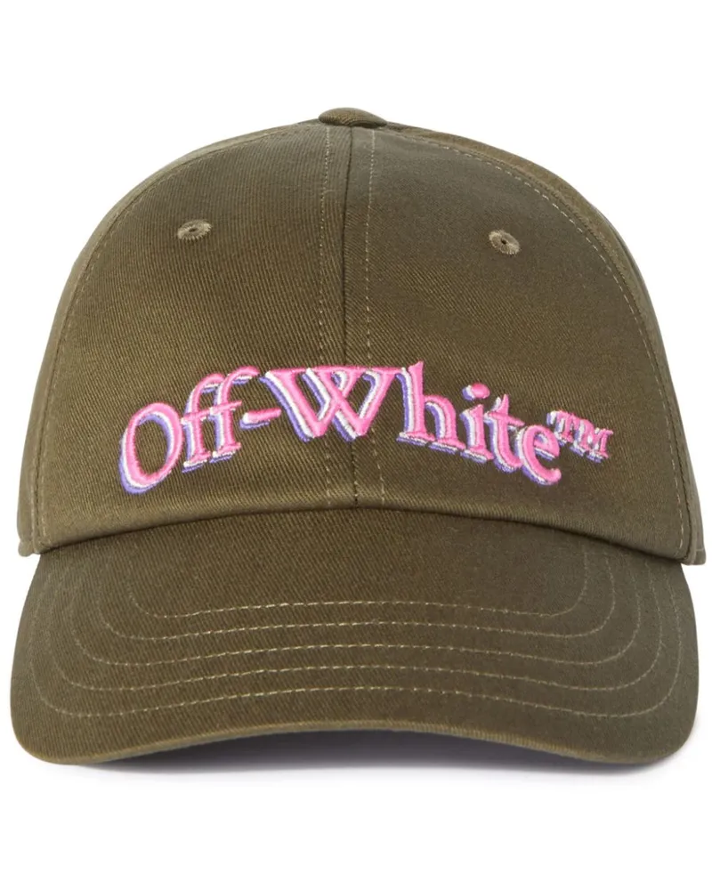 OFF-WHITE Shadow Bookish Baseballkappe - Grün Grün
